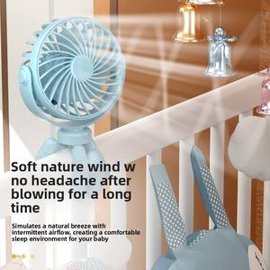 2026 New Octopus Small Handheld Portable Wearable Neck Fan Mini Rechargeable <b>Battery</b> Night Light Plastic Material English - Product Image 6