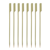 Brochettes multifonctionnelles pour cueillir les fruits, brochettes en bambou jetables écologiques, brochettes de golf jetables, brochettes Teppo jetables pour barbecue