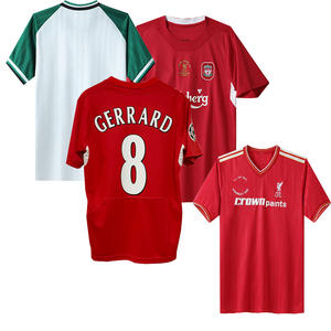 Maglia retrò classica personalizzata di alta qualità del Liverpool, Gerrard - Product Image 1