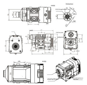 Suspension de voiture Vente d'usine Compresseur d'air à vis à pois Camion-citerne à poudre de <span class=keywords><strong>ciment</strong></span> 37Kw-55Kw 2.5Bar - Product Image 3