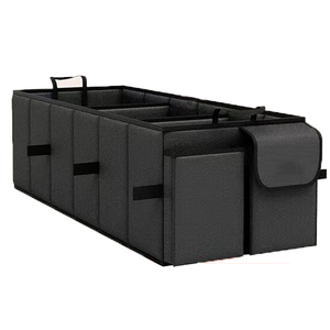 Organizador de Maletero de Coche Plegable con Asa, Solución de Almacenamiento Impermeable de Oxford Resistente para Todos los Coches, SUV y Furgonetas - Product Image 1