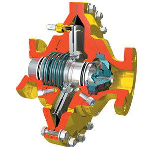 Régulateur de pression pneumatique compact de type Tartarini FL MFL BFL pour applications industrielles au gaz naturel - Product Image 3