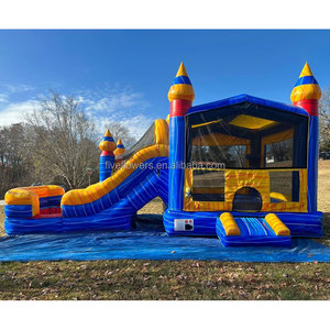 Inflables de <span class=keywords><strong>verano</strong></span> húmedo seco Combo <span class=keywords><strong>piscina</strong></span> Castillo <span class=keywords><strong>Casa</strong></span> de rebote inflable tobogán inflable <span class=keywords><strong>con</strong></span> <span class=keywords><strong>piscina</strong></span> de agua - Product Image 1