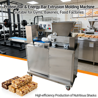 Machine d'extrusion automatique commerciale HN QDMECH pour la fabrication de barres protéinées, ligne de production de barres énergétiques, machine de moulage de barres de céréales