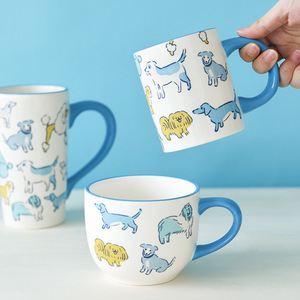 Vajilla de Cerámica de Estilo Europeo con Diseño de Animales, Platos, Tazones y Tazas para Gatos y Perros, Bonitos y Creativos, de Alta Calidad - Product Image 4