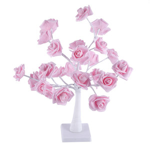 Rose <b>Tree</b> Lights Led Warm White Purple Light Indoor Party Decoration Home Decor Christmas Event <b>Lighting</b> - Product Image 5