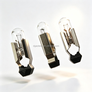 Bombilla de Señal Telefónica <span class=keywords><strong>PSB</strong></span> 6.5x28mm 120V, Lámpara Indicadora de Código Morse para Equipos de Comunicación - Product Image 1