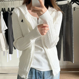 Suéter de Diseño con Logotipo de <span class=keywords><strong>Caballo</strong></span> para Hombre y Mujer, Sudadera con Cierre de Cuello, Sudadera Informal de Punto Estilo Paul - Product Image 3