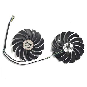 Ventilador de GPU de 95MM PLD10010S12HH 4PIN <span class=keywords><strong>RX570</strong></span> 580 para tarjetas gráficas MSI RX470 480 570 580 GTX1080Ti 1080 <span class=keywords><strong>1070</strong></span> 1060 - Product Image 4