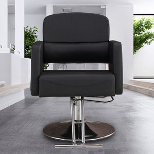 Silla de peluquero para salón de belleza, silla de peluquero con elevador de afeitado, sillas de estilismo de cuero, peluquería moderna - Product Image 2