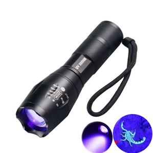 Linterna DFF01 para Camping, Uso Nocturno, UV 395NM, Color Blanco, XML T6, Linterna SOS, Venta al Por Mayor - Product Image 1