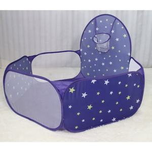 Jouets ménagère pour enfants, petite piscine de balles imprimées en étoile <span class=keywords><strong>bleu</strong></span> <span class=keywords><strong>marine</strong></span>, panier de Tour pour l'intérieur - Product Image 2