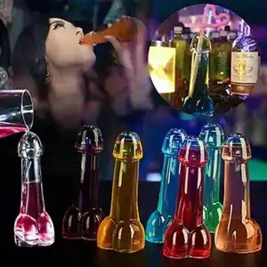 Uniek Cocktail Wijnglas 80Ml Bar Party Mannelijke Genitaliën Creatief Wijnglas