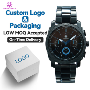 Fabricant de <span class=keywords><strong>montres</strong></span> à quartz Undecember, ODM/OEM, mouvement à quartz, montre-bracelet, design personnalisé, étanche 5ATM, <span class=keywords><strong>montres</strong></span> à quartz pour <span class=keywords><strong>hommes</strong></span> - Product Image 1