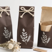 Boîtes en papier kraft personnalisées de haute qualité, écologiques et recyclables, usine de sacs aseptiques imperméables de 2 mm, finition brillante/mate, laminage UV à faible coût