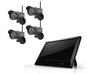 Vigilância Remota Full HD com um Monitor e uma Câmera para Segurança Doméstica - Product Image 2