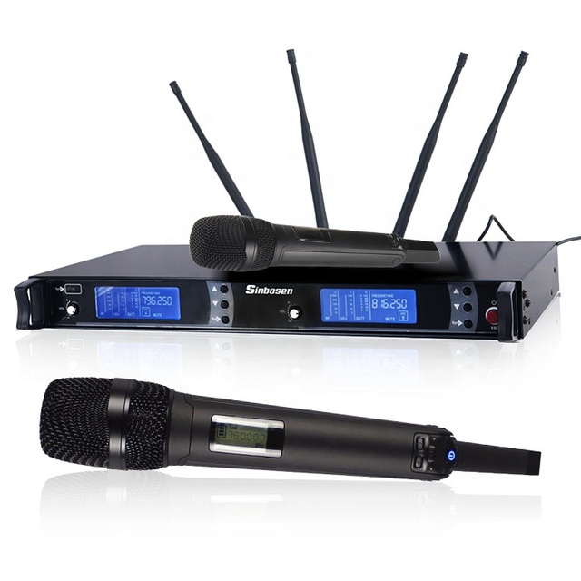 UHF Professional Wireless Microphone with Microphone Receiver