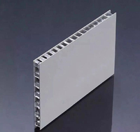 Panneau alvéolé en aluminium perforé facile à installer et à découper pour l'intérieur des navires et les bases de panneaux publicitaires