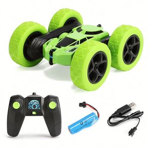 Coche de Acrobacias a Control Remoto en Oferta, Giro de 360 Grados, Doble Cara, Juguetes de Control Remoto por Radio para Niños - Product Image 3