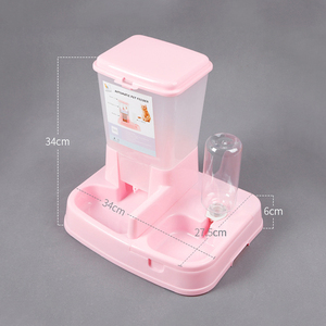 Automatic Pet <b>Feeder</b> Lovespot Dog <b>Cat</b> Water <b>Feeder</b> Dispenser Combo 6.6IB <b>Feeder</b> and 400ML Water Bowl - Product Image 4
