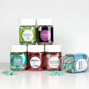 Veganistische Melatonine Slaap Gummies Met <span class=keywords><strong>Magnesium</strong></span> & Vitamine D, Citroenmelisse, Plantaardige Extract Voor Ontspanning En Slaap - Product Image 5