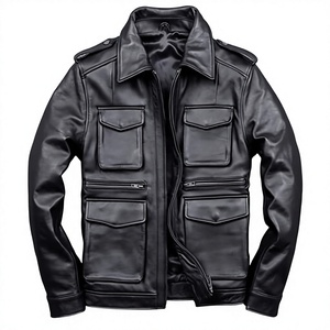 Classic Comfortable Eco-Friendly Windproof <b>Reversible</b> Canvas Flight Bomber <b>Jacket</b> Custom Women <b>Men</b> Clothing Waterproof Winter - Product Image 2