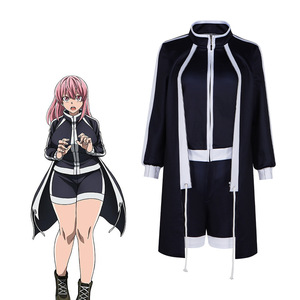 Disfraz de Cosplay de Demonio Oscuro de la Academia Rakshasa de Star's Edge, Uniforme Escolar de Anime, Chaqueta y Pantalones Cortos - Product Image 1