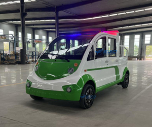 Minibús Eléctrico de Turismo, Autobús Urbano Personalizado de Baja Velocidad con Puerta, Carro de Golf Eléctrico, Buggy Turístico - Product Image 4