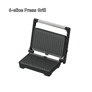 Grill à steak <span class=keywords><strong>électrique</strong></span> pour petit-déjeuner personnalisé Machine à sandwich à 6 tranches Panini Press Grill <span class=keywords><strong>Contact</strong></span> Grill - Product Image 5