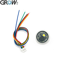 Escáner de Módulo de Código de Barras Pequeño GROW GM861S-LED con Luz de Relleno Blanca, Interfaz USB/UART, Lector de Códigos 2D/1D/QR para Arduino Windows