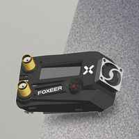 Récepteur double Foxeer Wildfire 4.9G/5.8GHz 80CH pour vidéo multicanal intérieur/extérieur compatible Fat Shark VRX Racing FPV en matériau ABS