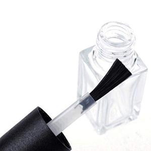Bouteilles pour vernis à ongles, vides, en verre, forme carrée, avec couvercle et brosse souple, 30 ML, 5ML - Product Image 5