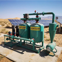 Filtre à sable de quartz profond durable pour la clarification de l'eau d'irrigation, avec séparation multicouche des médias et réservoir sous pression