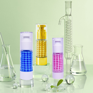Cápsula de loción facial de perlas <span class=keywords><strong>2</strong></span> en 1, eliminador de manchas oscuras, humectante blanqueador antiarrugas reafirmante con retinol y Ácido Kójico - Product Image 2