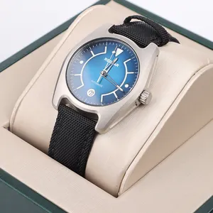 New Arrivals R9041G Luminous Hands Markers Titanium Watch 10ATM Waterproof Automatic Luxury Mechanical Watches