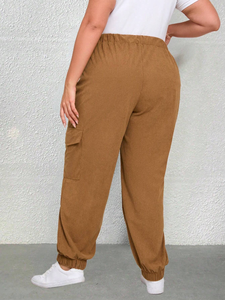 <span class=keywords><strong>Jeans</strong></span> Casual da Donna a Vita Alta con Lavaggio Acido, Salopette Larga Multi-tasca, Nuova Versione Ampia con Tasche <span class=keywords><strong>Laterali</strong></span> e Design alla Moda con Strappi - Product Image 3