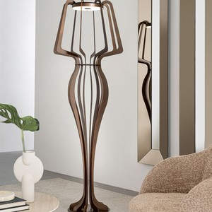 Table <b>Lamp</b> Red Led E27 <b>Switch</b> Control Nordic Modern Art Design Bedroom Living Room - Product Image 2