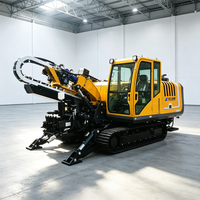 Machine de forage directionnel horizontal de 5 tonnes, directement de l'usine, avec une force de traction de 51 kN pour l'installation de petits tuyaux