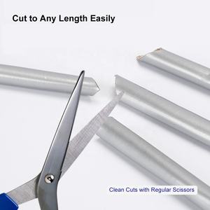 <span class=keywords><strong>Gaine</strong></span> de câble ignifuge haute température, <span class=keywords><strong>gaine</strong></span> de câble en fibre de verre à enroulement automatique en feuille d'aluminium, manchon tressé en fibre de verre - Product Image 3