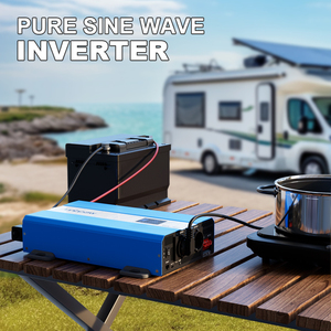 <span class=keywords><strong>Inverter</strong></span> Auto a Onda Pura 2000W da 12V/24V/48V a 220V/230V/240V DC/AC per Aria Condizionata Domestica Solare e Viaggi in Auto - Product Image 6