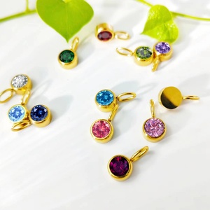 Pour la fabrication de bijoux DIY, accessoires en tungstène plaqué or, bracelet et collier en cristal coloré et strass, vente en gros de bijoux fins - Product Image 2