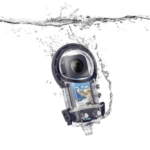 KAMPHO Insta360 <span class=keywords><strong>X3</strong></span> funda protectora de silicona para el cuerpo tapa de protección de lentes para <span class=keywords><strong>Insta</strong></span> 360X3 One <span class=keywords><strong>X3</strong></span> cámara panorámica de deportes de acción - Product Image 4