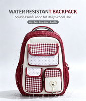 Sac à dos d'étudiant pour adolescents avec logo personnalisé, léger, imperméable, multi-poches, sac à dos décontracté pour l'école