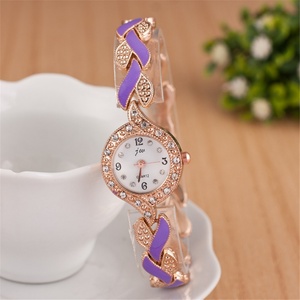 Reloj de Pulsera para Mujer, Reloj de Cuarzo con Pedrería, Reloj de Joyería de Moda, Reloj Elegante para Dama - Product Image 3