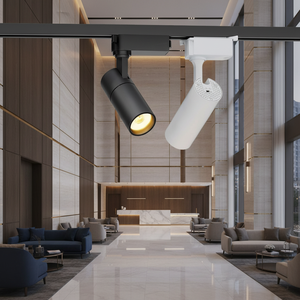 <span class=keywords><strong>Rail</strong></span> de lumière LED COB Puri Chip, driver isolé, design moderne pour utilisation en supermarché, 10/20/30W, éclairage de <span class=keywords><strong>plafond</strong></span> intérieur en aluminium - Product Image 1