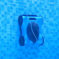 Addotron XT Pro Roboter-Poolreiniger CE EMC Zertifiziert 10400mAh Akku 4 Stunden Laufzeit Kabelloser Wandkletternder Staubsauger Intelligente Route