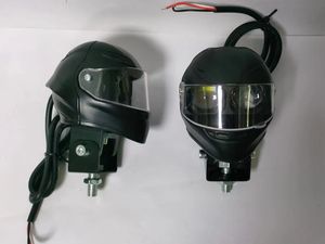 Projecteur de casque avant LED jaune blanc couleur 40W 12V phare de <span class=keywords><strong>moto</strong></span> pour véhicules électriques feux de route et feux de croisement <span class=keywords><strong>clignotant</strong></span> - Product Image 5