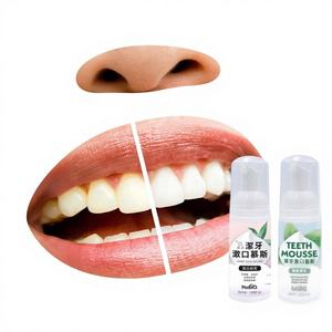 Mousse de Pasta Dental con Nano Hidroxiapatita y Sabor a Menta, Ingredientes Naturales, Uso Dental, No Tóxico - Product Image 1