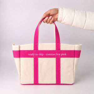 NO MOQ Waterproof Fashion Solid Canvas Tote <strong>Bag</strong> Metal Buckle <strong>Large</strong> Women Handbag <strong>Work</strong> Shopping Travel Luxury Canvas Tote <strong>Bags</strong> - Product Image 3