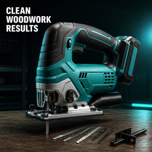 <span class=keywords><strong>Scie</strong></span> <span class=keywords><strong>sauteuse</strong></span> sans fil Qinyuan 20V sans balais, 3400SPM, vitesse variable, avec action <span class=keywords><strong>pendulaire</strong></span> à 4 étapes pour le bois et le métal - Product Image 6